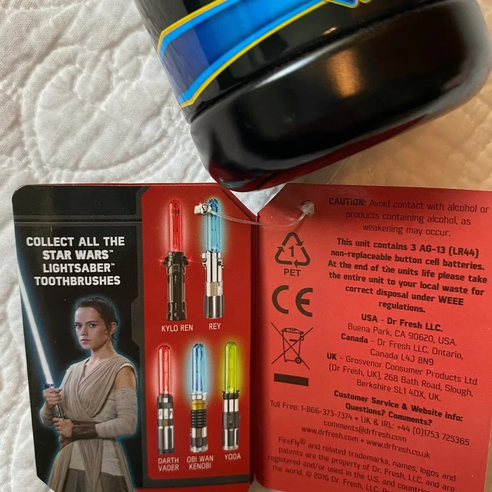 Star Wars REY lightsaber toothbrush